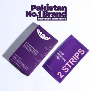 MAD PAP+ Purple Teeth Whitening Strips